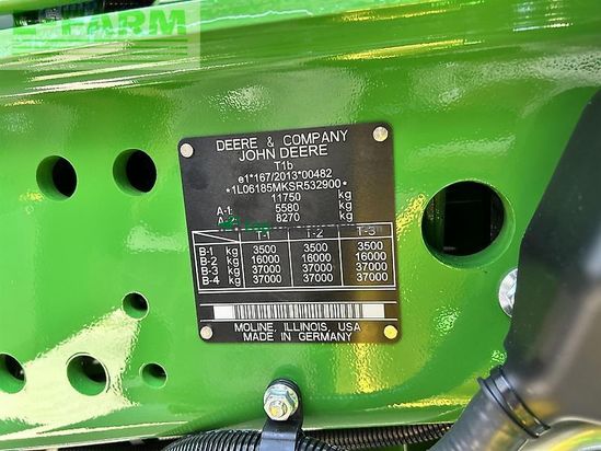 Tractor agrícola - John Deere - 6m 185