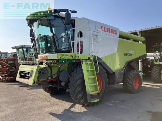 Cosechadora de Cereal - Claas - lexion 740