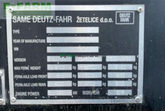 Cosechadora de Cereal - Deutz-Fahr - c9306 t5
