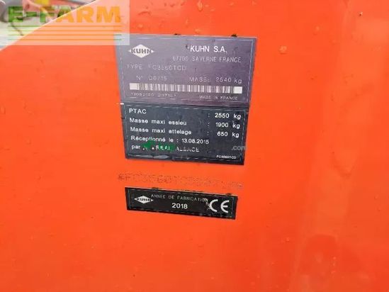 Cortacésped manual - Kuhn - fc 3560 tcd