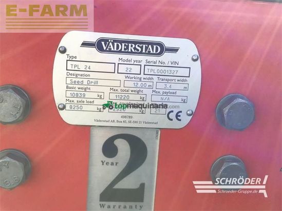 Sembradora monograno mecanica - Väderstad - tempo l 24
