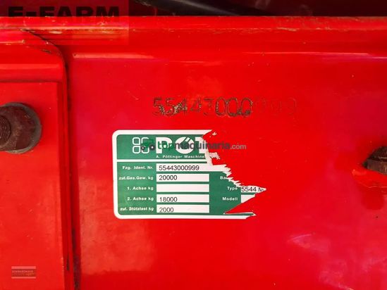 Remolqu agrícola - Pöttinger - torro 5100 d