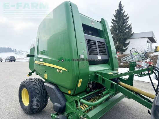 Empacadora gigant - John Deere - 854 premium rundballenpresse