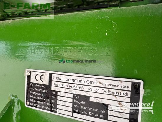 Cinta transportadora de forraje - Bergmann - htw 45 s