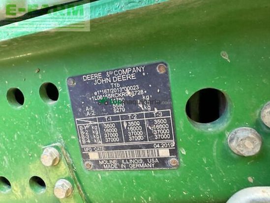 Tractor agrícola - John Deere - 6155r premium edition
