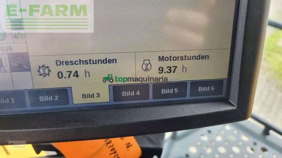 Cosechadora de Cereal - New Holland - cx 8.70 neumaschine