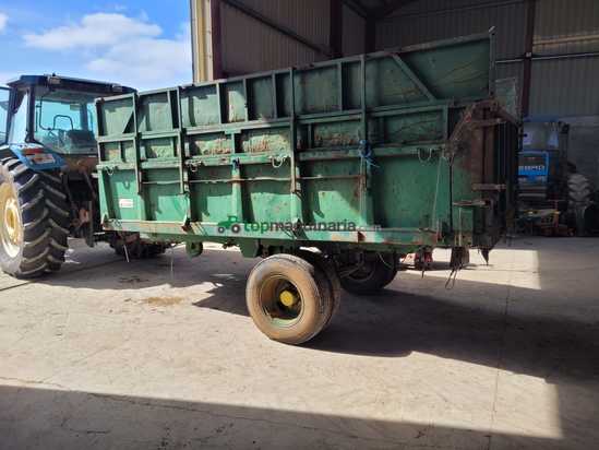 Remolque de 1 eje basculante 8000kgs