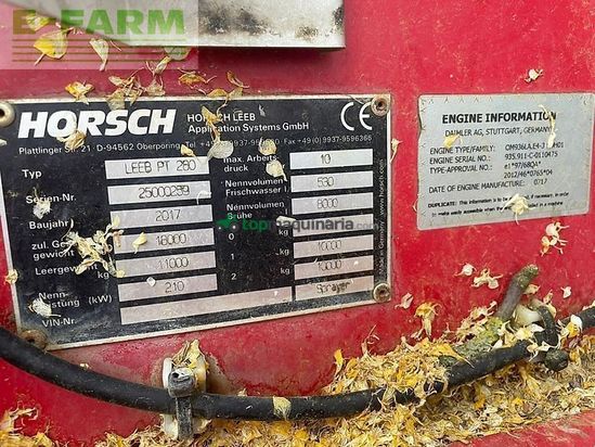 Atomizador - Horsch - leeb pt 280