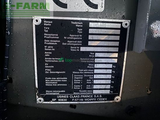 Empacadora gigant - Claas - variant 385 rc pro