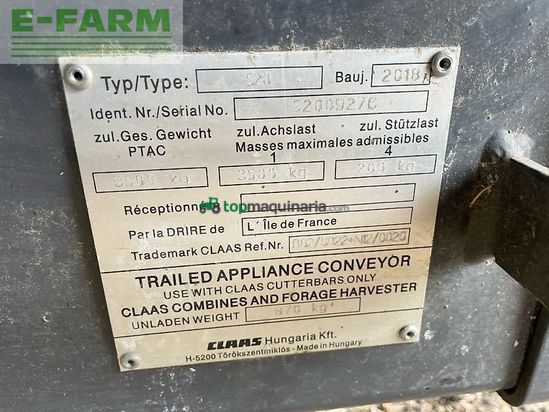 Cosechadora de Cereal - Claas - lexion 650