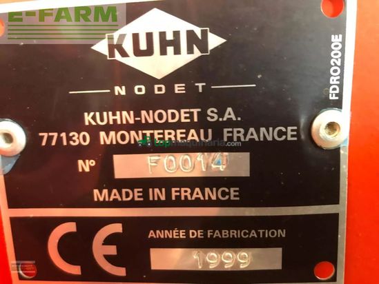 Sembradora monograno mecanica - Kuhn - plater 2 4-reihig