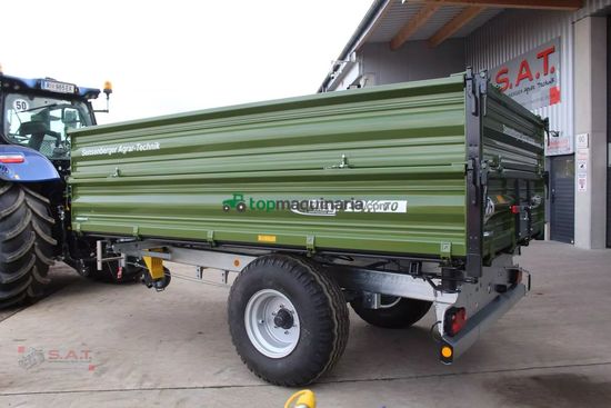 Volquet - Fliegl - einachs-dreiseitenkipper edk 70 fox