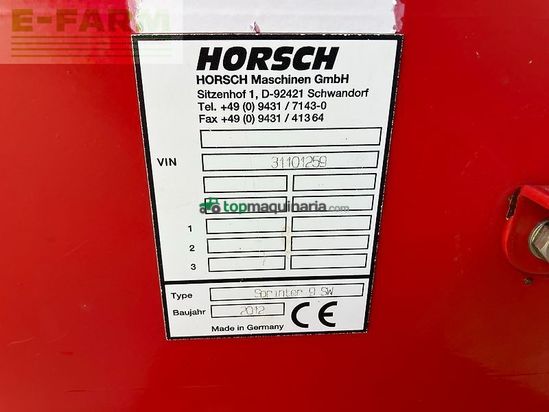 Sembradora - Horsch - sprinter 9 sw