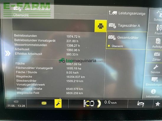 Cosechadora de Cereal - Claas - jaguar 970