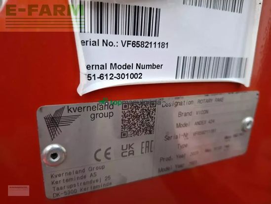 Rastrillo - Vicon - andex 424