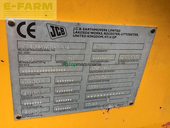 Minicargadora - JCB - 409