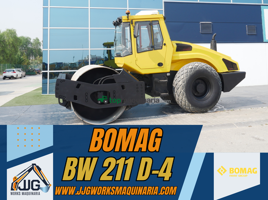 Rodillo compactador - Bomag BW 211