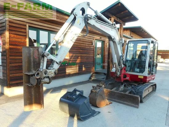 Excavadora - Takeuchi - tb 250 mit powertilt + hydr. sw + 3 löffel