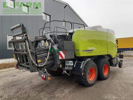 Empacadora gigant - Claas - quadrant 5200 fc evolution