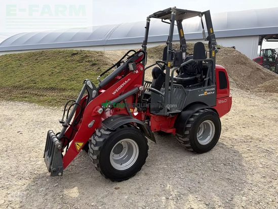 Telescopica - Weidemann - 1260 mit 4 zylinder motor, unter 2,0m