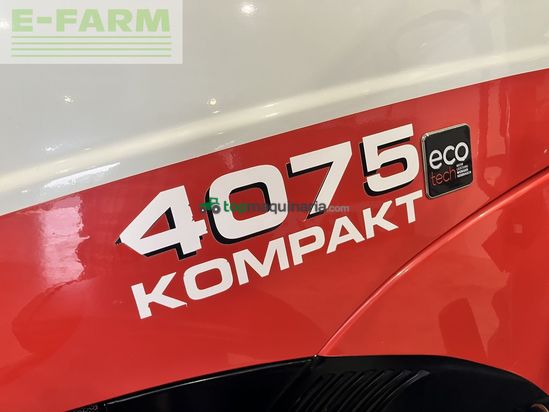 Tractor agrícola - Steyr - 4075 kompakt et profi