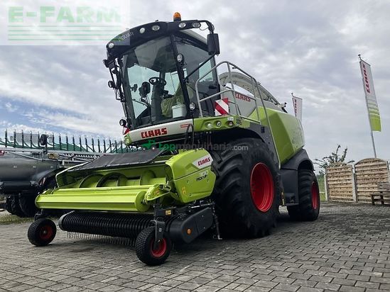 Cosechadora de Cereal - Claas - jaguar 870 + pick up 300