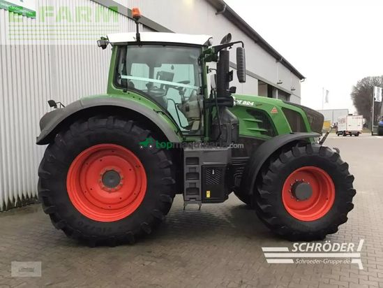 Tractor agrícola - Fendt - 824 s4 profi plus