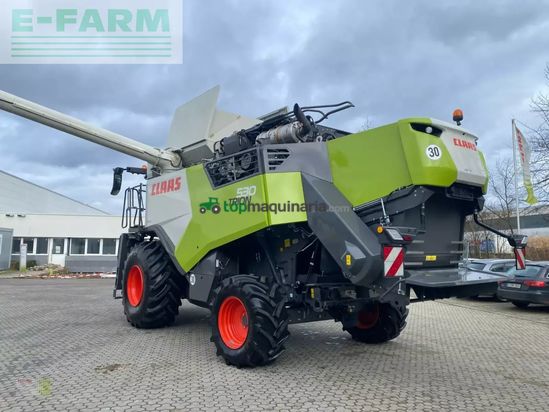 Cosechadora de Cereal - Claas - trion 530 mit vario 680