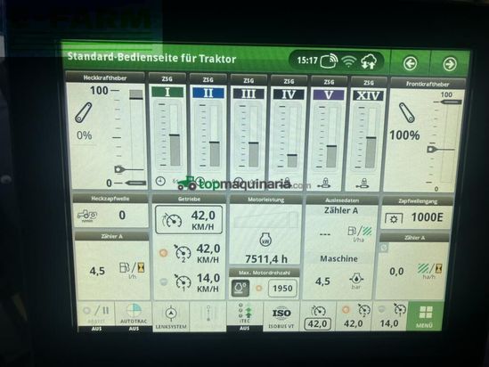 Tractor agrícola - John Deere - 6215r