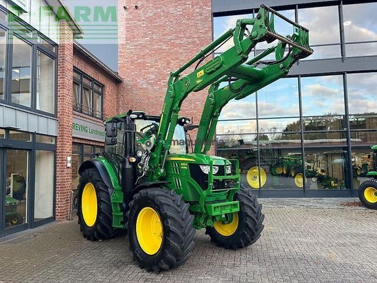 Tractor agrícola - John Deere - 6130r inkl. john deere 643r