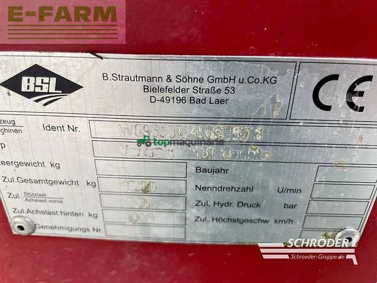 Remolqu esparcidor - Strautmann - verti mix 2401 double