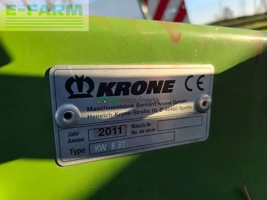 Henificador - Krone - kw 8.82