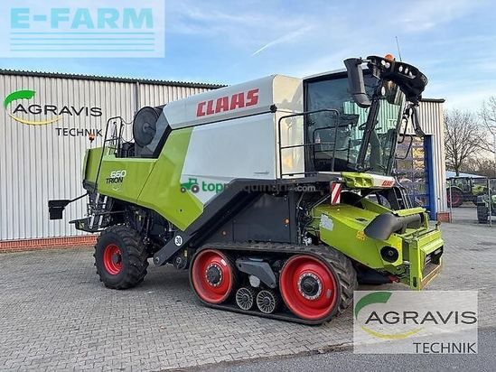 Cosechadora de Cereal - Claas - trion 660 terra trac allrad