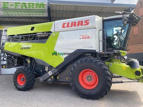 Cosechadora de Cereal - Claas - lexion 6800