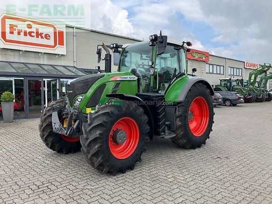 Tractor agrícola - Fendt - 724 vario profi plus s4 ProfiPlus