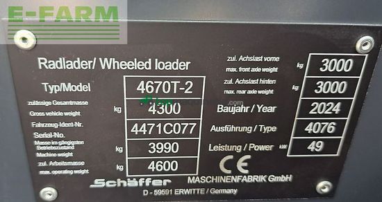 Minicargadora - Schaffer - 4670 t-2