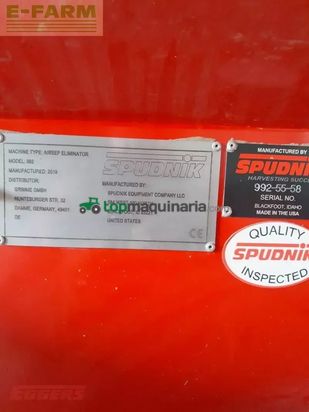 Cosechadora - arrancadora de patata - Grimme - spudnik airsep 992