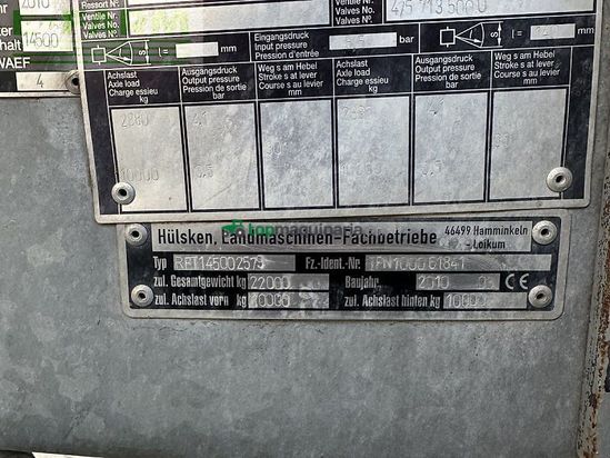 Cuba de purin - Rheinland - rf 14500