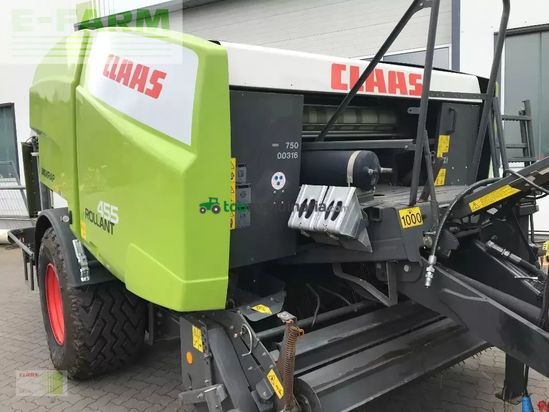 Empacadora gigant - Claas - rollant uniwrap 455(roto cut 25 messer)