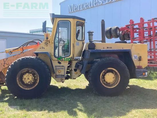 Minicargadora - Hanomag - hanomag 55 d - überladehöhe über 4 m