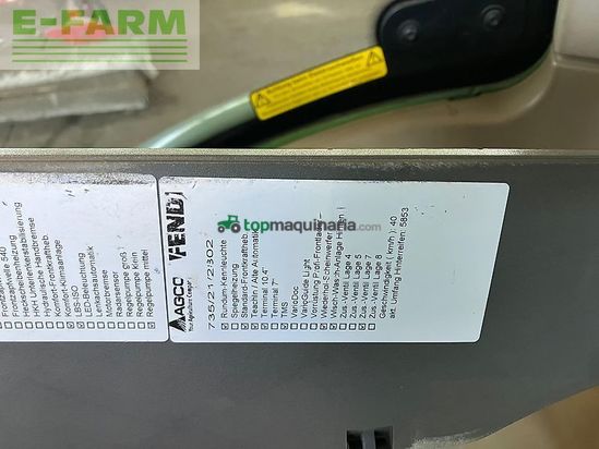 Tractor agrícola - Fendt - 720 scr profi plus