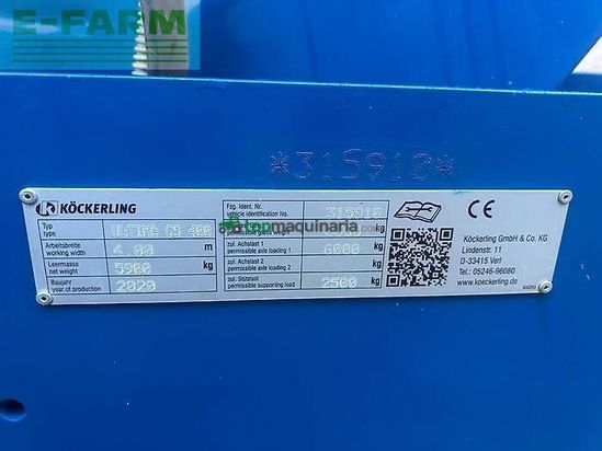 Sembradora - Kockerling - ultima cs 400
