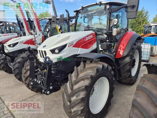 Tractor agrícola - Steyr - plus 4100 hilo fh drulu