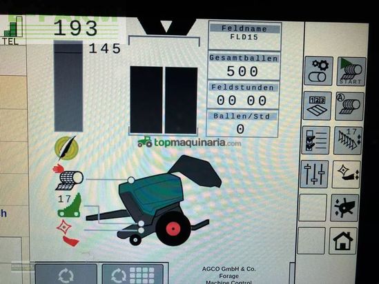 Empacadora gigant - Fendt - rotana 180 xtra cut