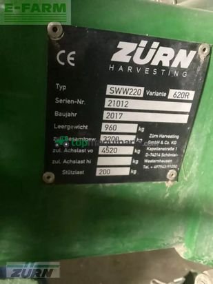 Cosechadora de Cereal - John Deere - w540