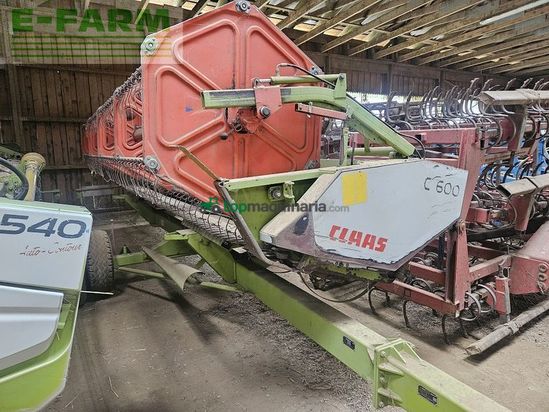 Cabezal - Claas - c600 + transportwagen