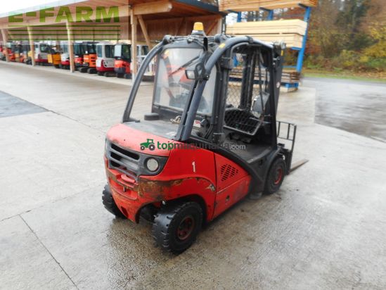 Elevadora - Linde - h25d-01 triplex 4,7m + ss + zv