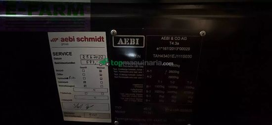 Tractor agrícola - Aebi - tt 281