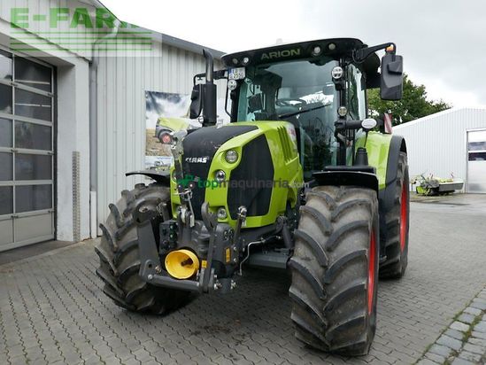 Tractor agrícola - Claas - arion 550 cmatic cebis mit rtk lenksystem