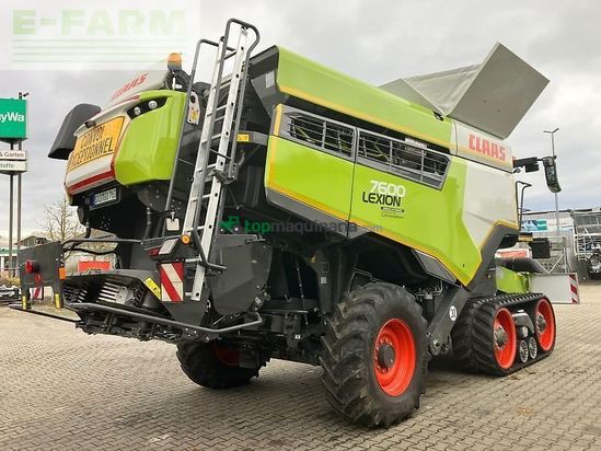 Cosechadora de Cereal - Claas - lexion 7600 tt + v930 + tw